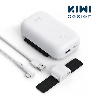 KIWIデザイン｜10000mAhモバイル電源、2.7倍長いバッテリー寿命、USB C急速充電