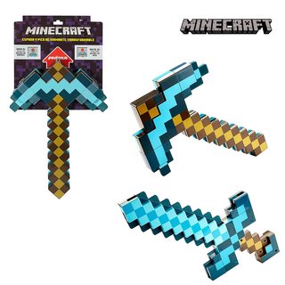 クリエイター神になろう Minecraft｜ダイヤモンド変身剣（2-in-1 剣とつるはし）｜サードパーティ製周辺機器
