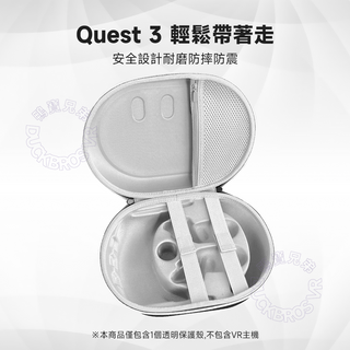 Meta Quest 3 小巧收納包【改裝頭戴皆不適用】