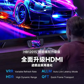 JSAUX 幾碩 12合一 RGB擴充底座丨相容於 Steam Deck/OLED/ROG Ally X JSAUX