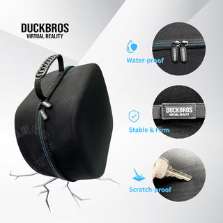 VR Modified Storage Bag Plus+｜Black and Gray Two Colors｜Suitable for Quest 3/2, Rift S, KIWI Headset, BOBOVR M2, and Weimei Special