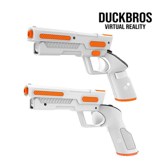 VR射擊遊戲手槍支架｜手槍造型套件 模擬射擊 槍戰模擬｜Meta Quest 3專用