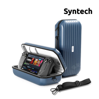 預購｜Syntech Steam Deck/OLED 硬殼收納包｜內建支架 肩背 斜背包 防盜鎖設計