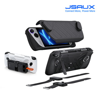 Pre-order｜JSAUX｜ROG Ally module protective case｜TPU protective case with stand PC0109