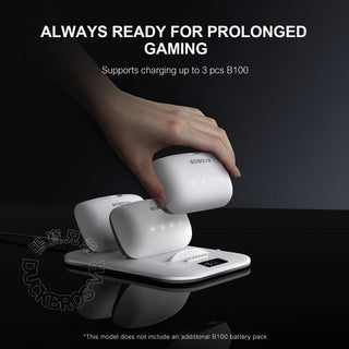 BOBOVR BD3 Magnetic Charging Stand Charging Disk Charging Base (battery not included)｜Compatible with Quest 3 S3 Pro, etc. 