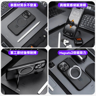 TORRAS Q1 Magnetic Phone Case | Fulcrum Case Phone Holder iPhone 14/Plus/Pro/Pro Max/13