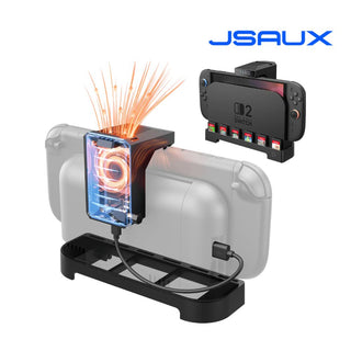 預購 JSAUX 智能散熱底座丨相容於 Switch 2 JSAUX