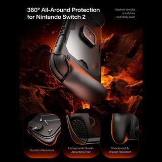 JSAUX 模塊保護套｜相容於 Nintendo Switch 2 另有 散熱風扇