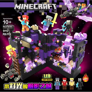 當個創世神 Minecraft 麥塊 我的世界第三方周邊 發光積木 熔岩洞穴 暗影之城 岩石礦洞 末影龍