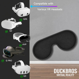 鴨寶牌 VR鏡頭保護蓋｜相容於 Quest 3/3S/Pro/2/Apple Vision Pro DUCKBROS VR