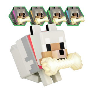 Minecraft 狼狗夜燈丨當個創世神 麥塊 第三方周邊 DUCKBROS VR
