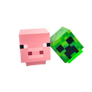 Minecraft 麥塊｜苦力怕燈 小豬燈｜第三方周邊