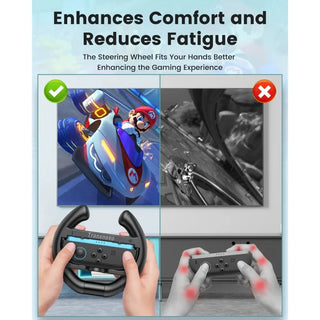 預購 Transnovo 賽車方向盤｜相容於 Switch 2 Joy-Con 擴充 賽車 Transnovo
