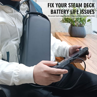 Steam Deck/OLED 皮革主機收納包 側背包