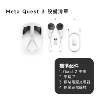 【租借】Meta Quest 3、Quest 2 出租 體驗 ｜租借前請詳讀內容說明