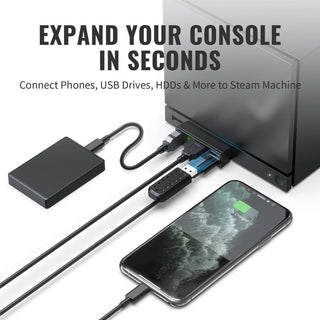 預購 四合一集線器 Hub丨相容於 Steam Machine / PS5 / PC DUCKBROS Brand