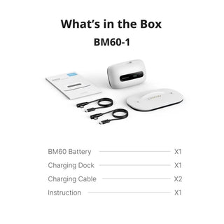 BOBOVR BM60 電池組 適用 M3 Pro+丨相容於 Quest 3/3S BOBOVR