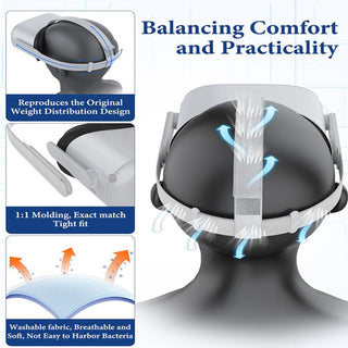 鴨寶牌 布頭帶｜相容於 Q3S/Q3/Q2 DUCKBROS VR