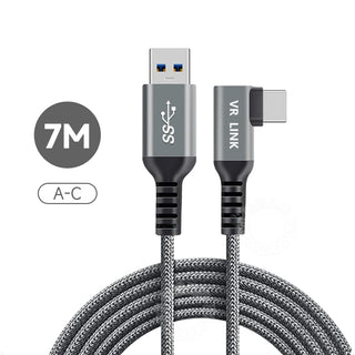 升級款 數據線 Link Type A USB3.2 五米 七米｜相容於 Quest 3/3S/2/Pro DUCKBROS Brand