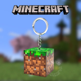 Minecraft 麥塊｜發光方塊鑰匙圈｜第三方周邊