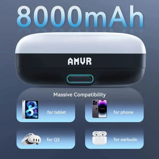 預購 AMVR BP1 電池丨相容於 BS1 電池頭戴 8000 mAh AMVR