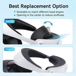 預購 AMVR PSVR2 可調式舒適頭戴 ｜相容於 PSVR 2 減壓 減輕重力 可調節 人體工學設計 AMVR