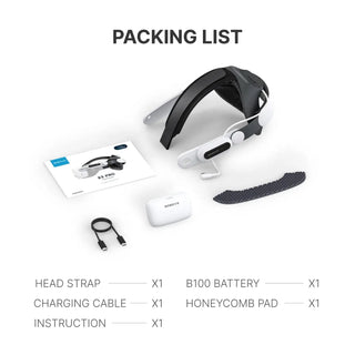BOBOVR E3 Pro 電池頭戴｜相容於 Quest 3/3S BOBOVR