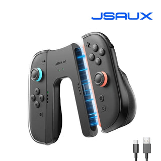 JSAUX Joy-Con 雙手柄握把｜相容於 Nintendo Switch 2 JSAUX