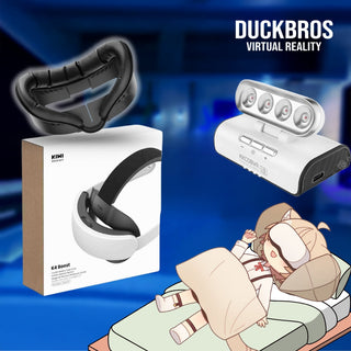 觀影舒眠組合｜相容於 Meta Quest 3S/3 DUCKBROS VR