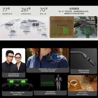預購 AI眼鏡丨相容於 INMO GO3 INMO