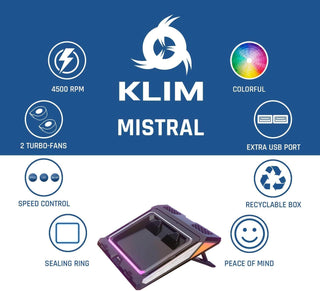 KLIM Mistral｜Gaming Laptop Cooler