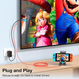 預購 鴨寶牌 螢幕轉接線｜相容於 Nintendo Switch 1/2