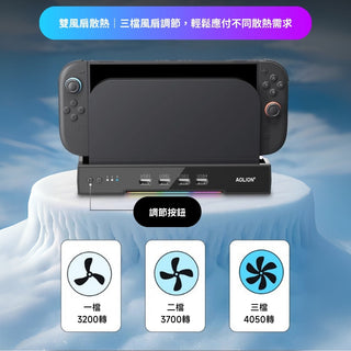 防塵散熱套組｜相容於 NS Switch 2 DUCKBROS Brand