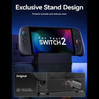 JSAUX 底座延伸支架｜相容於 Switch 2