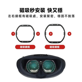 訂製 PS5 VR 近視鏡片 磁吸近視鏡片｜左右眼訂製 適用 PSVR2 DUCKBROS Brand