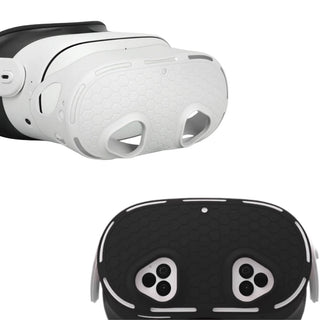 Q3S VR新手入門組｜相容於 Quest 3S 128G+AMVR矽膠面罩+手柄套+主機套+頭帶墊 DUCKBROS VR
