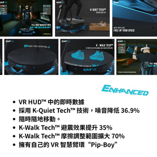 代購 KAT Walk C2 Plus Enhanced丨VR跑步機 SteamVR 相容於 Quest 3S/3/2/Index KAT VR