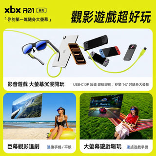 預購 XREAL xbx A01 AR眼鏡丨相容於 Beam Pro/Steam Deck/ROG掌機 Xreal